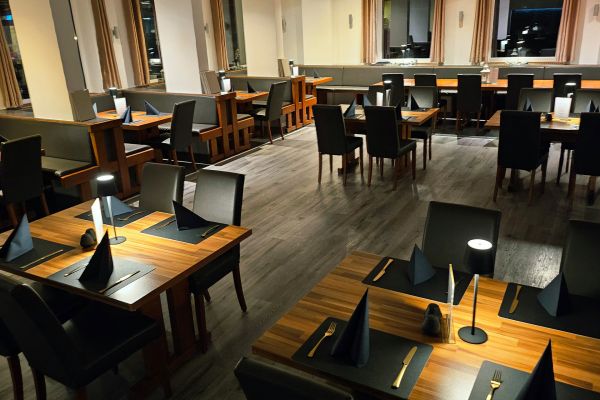 Restaurant als Tagungsraum im Hotel Krone