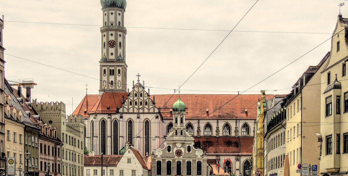 Stadt Augsburg in Bayern