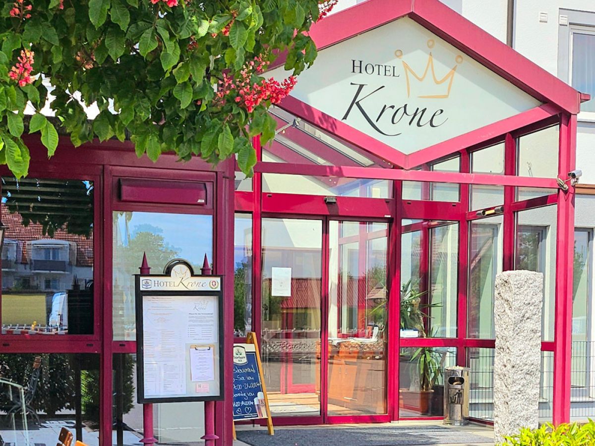 Biergarten im Hotel Krone Königsbrunn