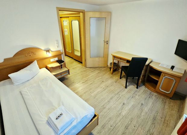 Einzelzimmer im Hotel Restaurant Krone